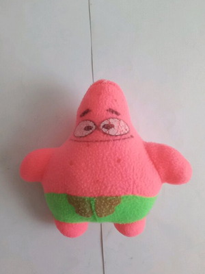 Patrick plush toy used