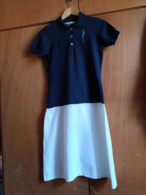 Jordi Labanda Polo dress like new, navy and white, medium size