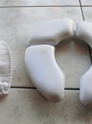 Детско / бебешко тоалетно седалка - сгъваема / сгъваща се / за пътуване