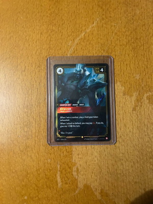 Riftbound Spiritforged Draven SFD 020a/221 σαν καινούργιο