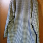 Checked coat Pull & Bear like new, beige and brown, size M
