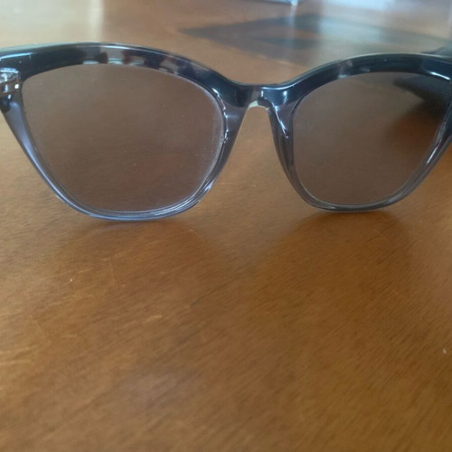 ME and JOE cat eye sunglasses, grey tortoiseshell, handmade Italy