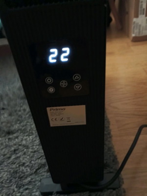 Primo Convector Turbo heater model Prch-81121 new, black