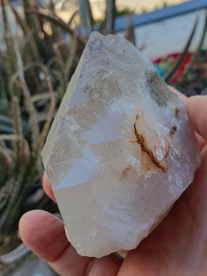 Quartz with Chlorite new, 8x8cm from Evia