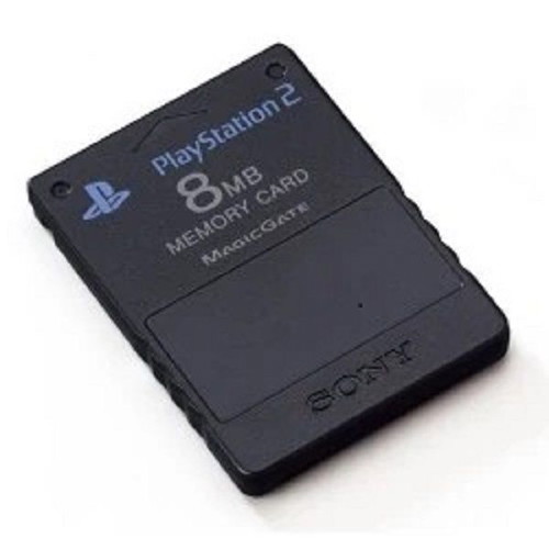 Sony PS2 8MB memory card used, genuine