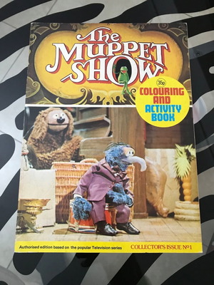 The Muppets Show Colouring and Activity Book Collectors Edition #1 καινούργιο