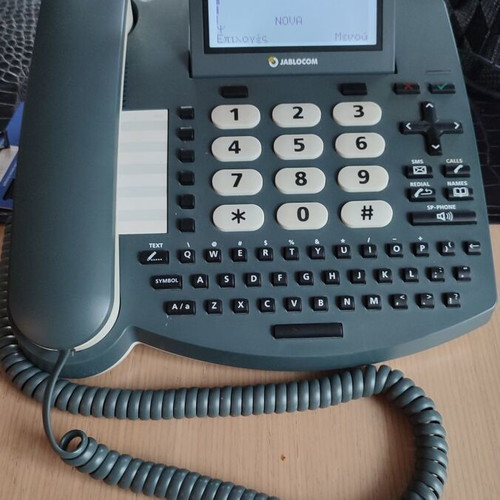 Jablocom Gdp-04a landline phone used with GSM and power adapter