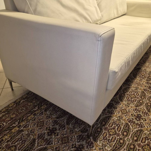 Three-seater sofa used, 210x90x85 cm