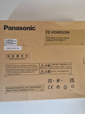 Panasonic Plug-in Module DVD-Writer FZ-VDM553W like new