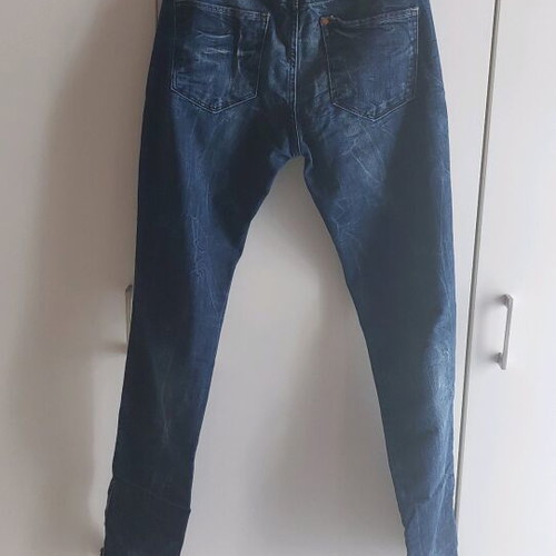 H&M slim jeans used, blue, size M