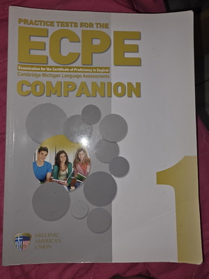 Book Practice Tests ECPE Companion proficiency level used