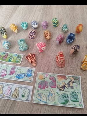 Συλλογή Kinder Surprise Stone Totems 22 φιγούρες με BPZ 1997-2000