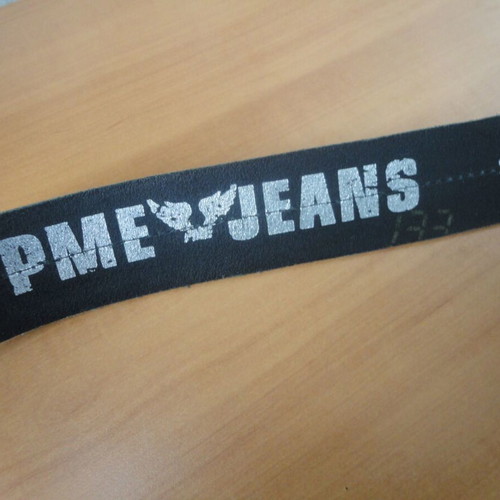 PME Jeans men's belt size 95 like new, genuine leather, black