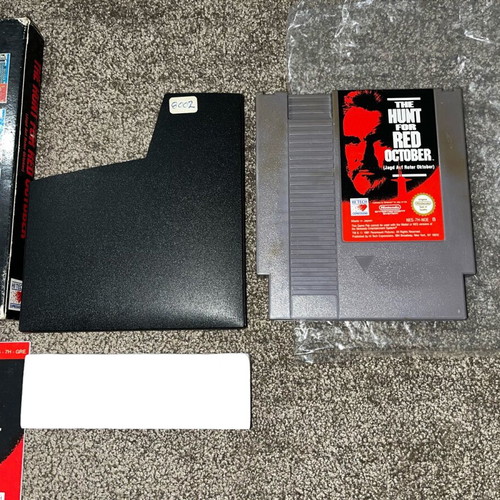 The Hunt for Red October used Nintendo NES game
