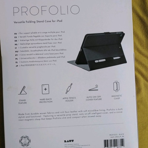 Laut iPad 9.7" case used with box