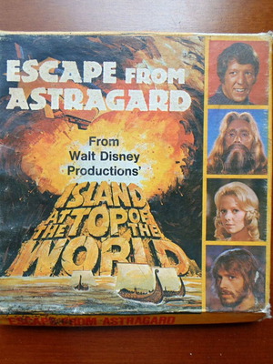 Home Movie Film 8 mm Escape From Astragard used, Walt Disney, sci-fi