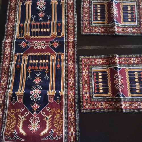 Embroidery set of doilies like new, counted stitching