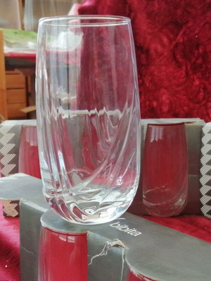 Set of 3 Juice Glasses 300 ml Italy new
