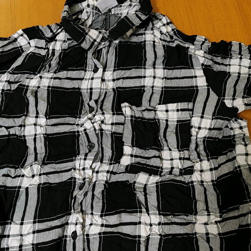 Janina Women's Shirt XL Black and White like new