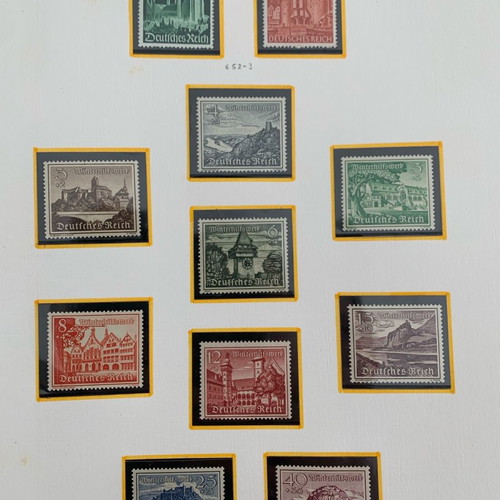 German stamps 1920-1995 lux and used in 150 pages
