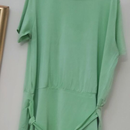 Betty Barclay Blouse with Bansko and Belt, Like New, Green, XXL