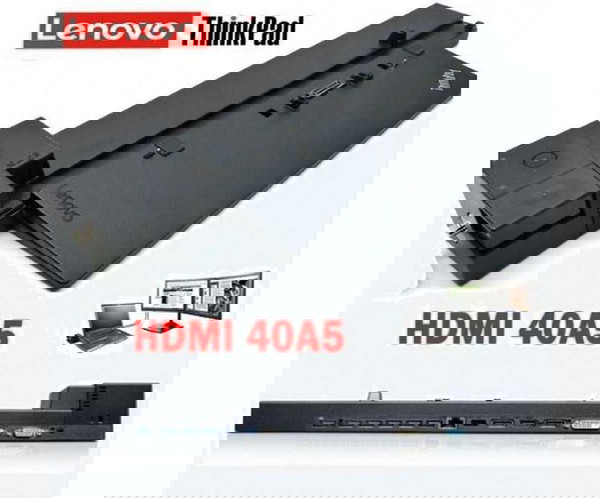 Σταθμός σύνδεσης Lenovo ThinkPad Workstation 40A5 για P50, P51, P70, P71 + Εγγύηση