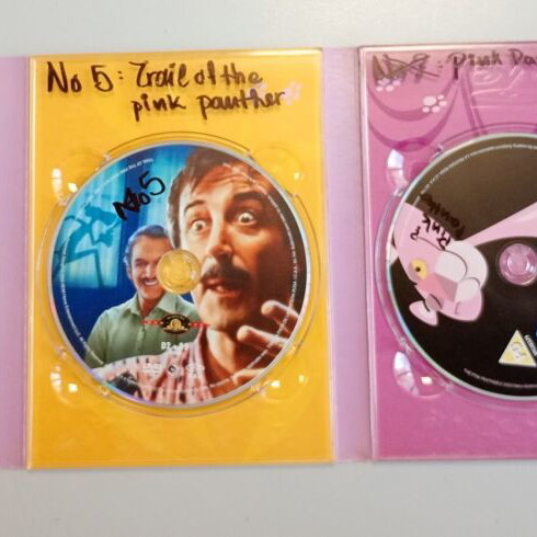 The Pink Panther Film Collection DVD like new, dubbed
