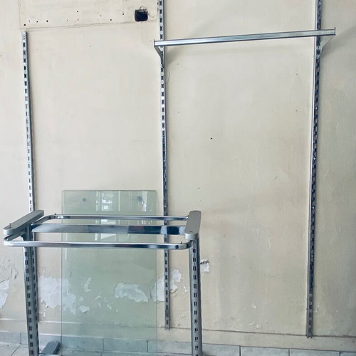 Dexion used store equipment wall-mounted and floor-standing