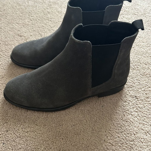 Jack & Jones Chelsea boots like new, size 43, grey