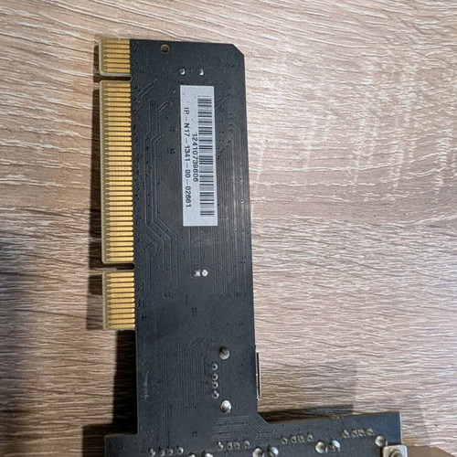 USB 2.0 PCI Expansion Card 5x Ports used for Older Computers