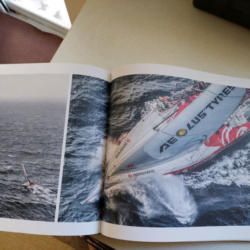 Coffee Table Book Volvo Ocean Race like new, 250 pages