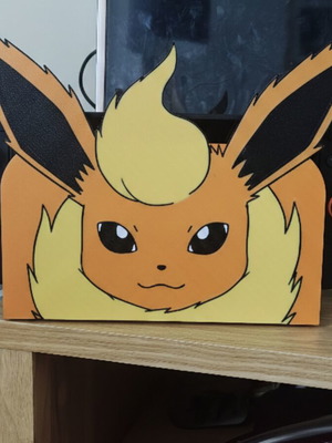 Nintendo Switch 2 3D printed protective cover, Flareon design