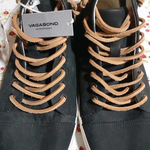 Vagabond Cortona shoes new, black nubuck, sporty, size 40