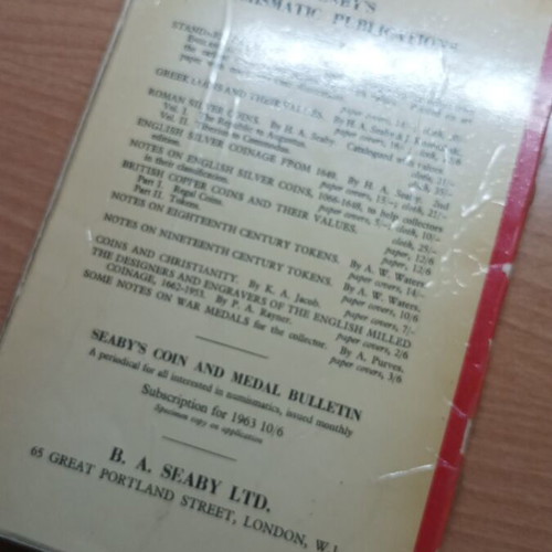 Greek Coins and Their Values used book from 1959