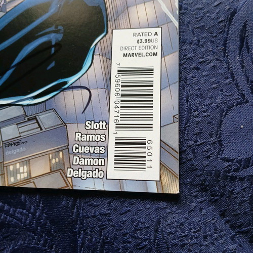 Amazing Spider-man #650 like new with signature, Marvel Comics 2010