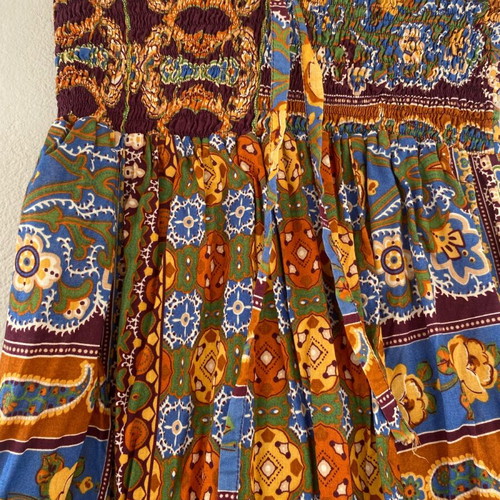 Caramella long dress like new, brown shades, size M