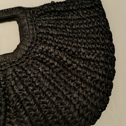 Straw bag Systemaction like new, handbag