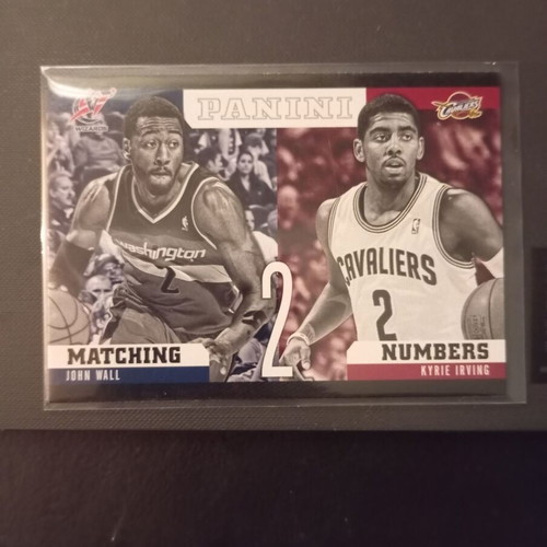 Panini Matching Numbers 2012-13 #25 Kyrie Irving John Wall card new