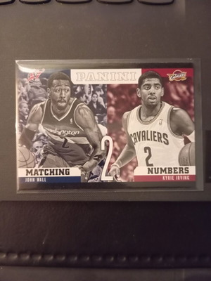 Panini Matching Numbers 2012-13 #25 Kyrie Irving John Wall card new