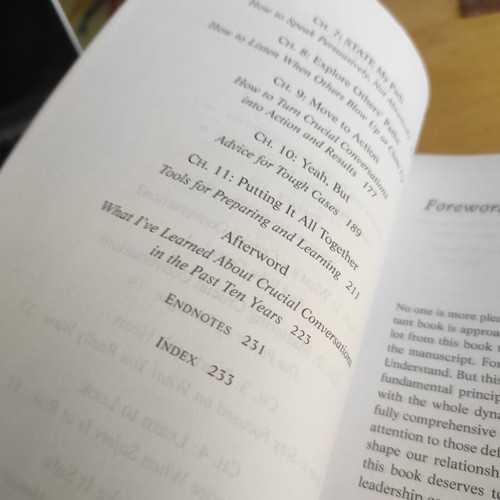 Crucial Conversations Tools for Talking When Stakes Are High book like new