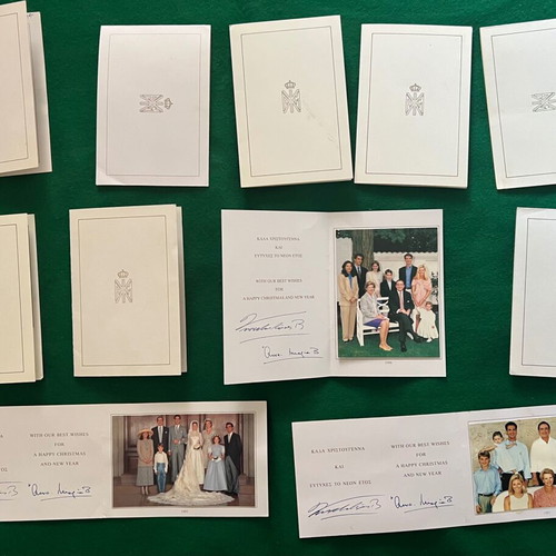 Royal family greeting cards like new, pack of 25-26 pieces