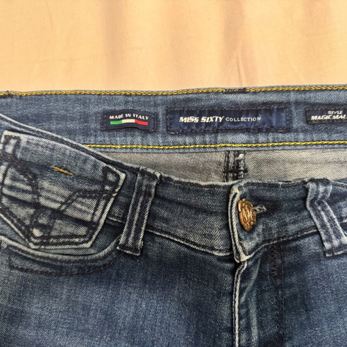 Miss Sixty skinny jeans no.28, blue with light fade