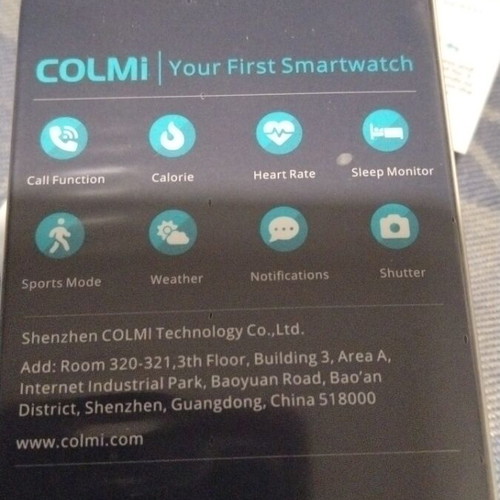 Colmi P71 Blue Smart Watch