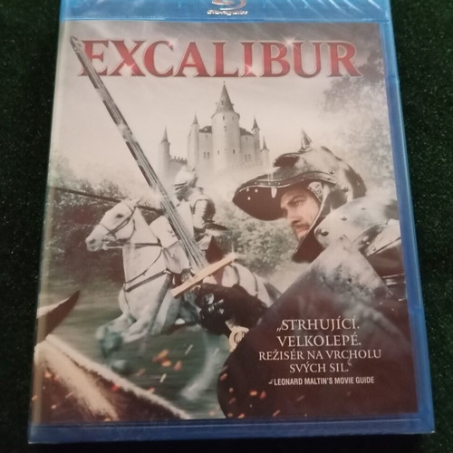 Excalibur 1981 Blu-Ray new with Greek subtitles