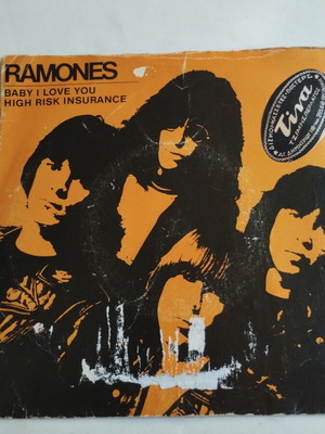 Ramones Baby I Love You 7" single μεταχειρισμένο, punk