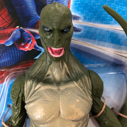 The Amazing Spider-Man and The Lizard figure set of 2, new, 6 inches