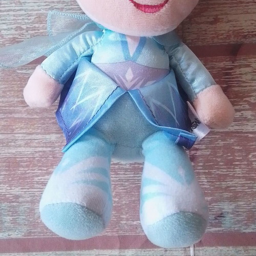 Disney Frozen 2 Princess Anna plush doll used, height 21 cm