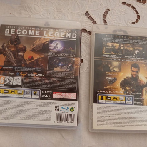 Deus Ex and Destiny PS3 game pack