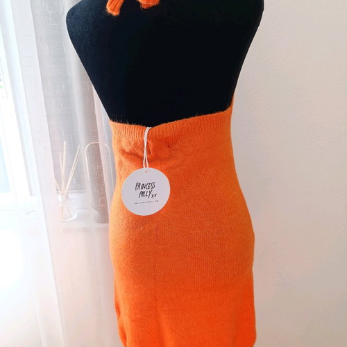 Mini dress Princess Polly new, orange, size M/L