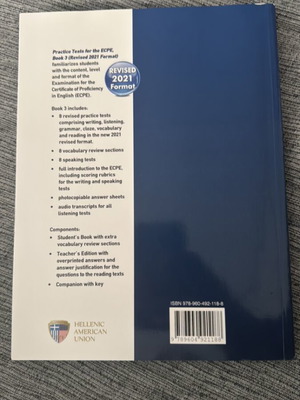 Test book ECPE C2 like new